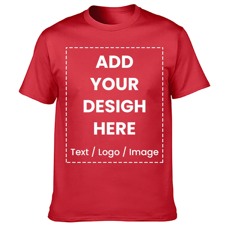 Высокое качество индивидуальная футболка дизайн вашего собственного логотипа