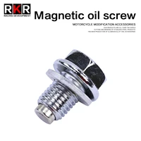 motorcycle 12mm m12 engine magnetic oil screw drain bolt oil sump drain plug nut for haojue df150 dr160 hj150 12a dr df 150 160