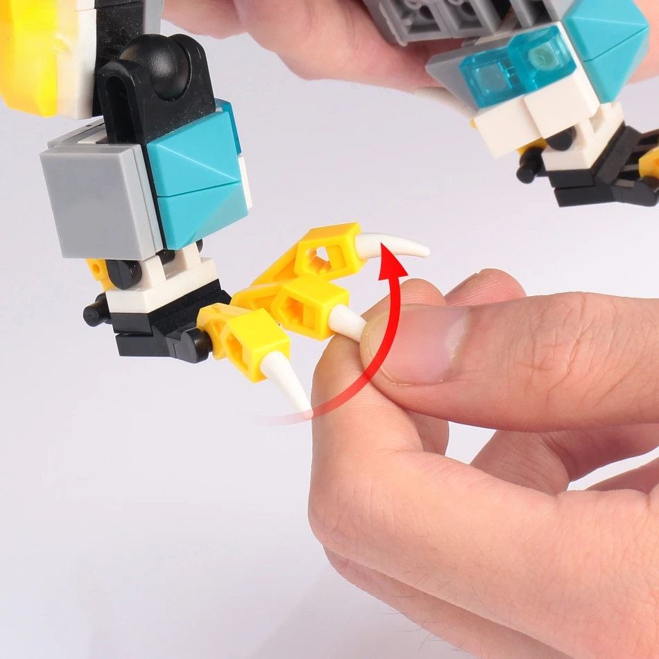 

504PCS Eagle Model Building Blocks Movie Ninja Kai Jay Figures Animal City Bricks Set Educational Toys For Children