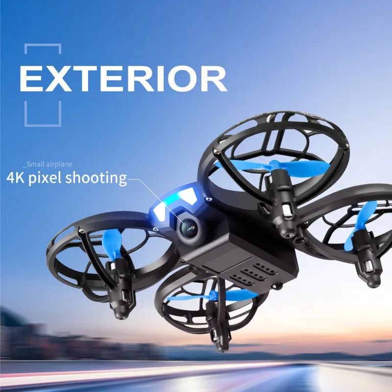 CEVENNESFE 2021 Новый V8 мини Дрон 4K 1080P HD камера WiFi Fpv воздушное давление удерживающий
