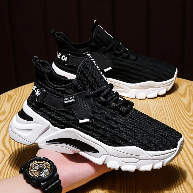 

Мужские повседневные кроссовки, спортивная обувь для отдыха, дышащие уличные мужские кроссовки с подушкой, кроссовки для бега, теннисная об...