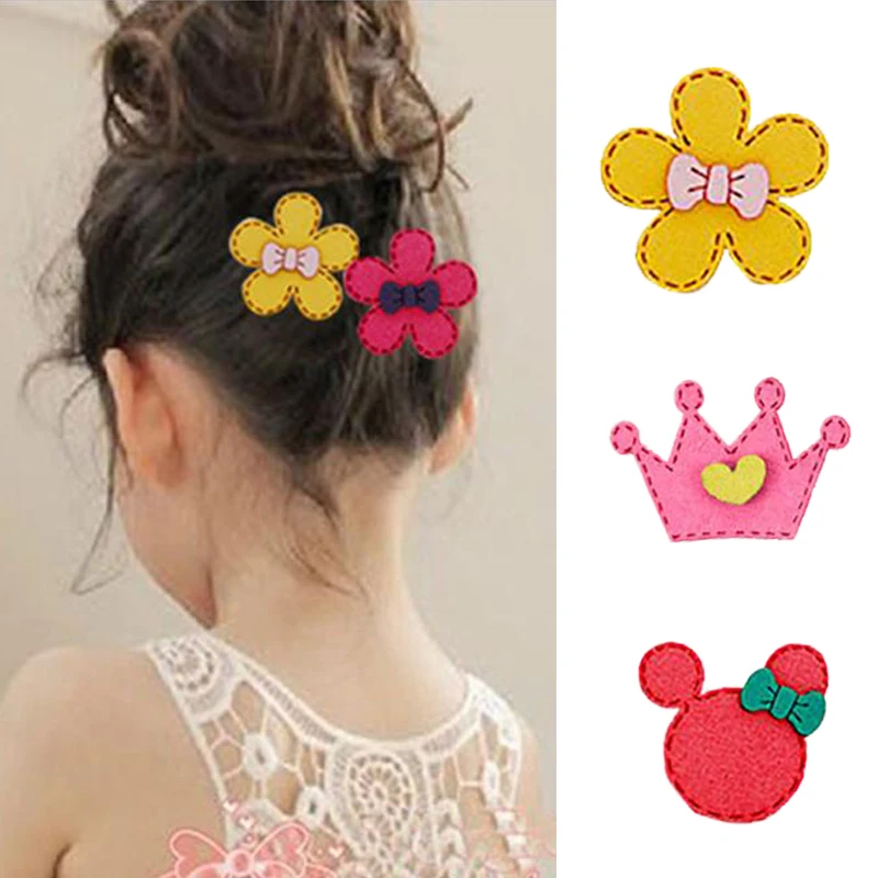 1 шт. Детские галстуки бабочки Симпатичные шпильки с изображением цветов и