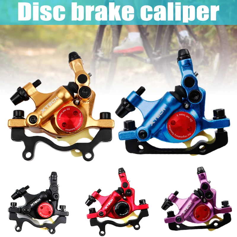 

MTB Road HB-100 MTB Road Line Pulling Hydraulic Disc Brake Calipers Front & Rear Mountain Bike Disc Brake E-Bike Disc Br WHStore