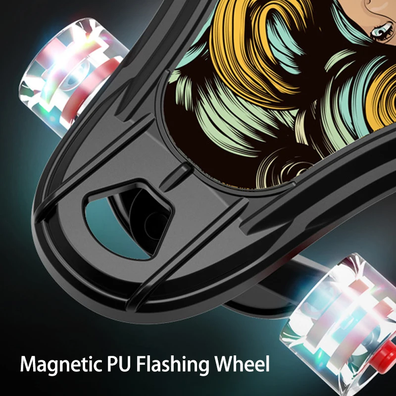 

Four-Wheeled Skateboarding For Beginners Teenagers Professional Skateboarding Adult Boys And Girls Double Tilt Scooters