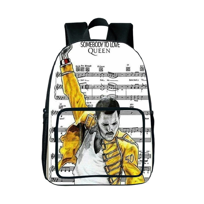 166 Рюкзак Mochila Feminina Freddie Mercury, школьные сумки для подростков, девочек и мальчиков, рюкзак для ноутбука, мужские дорожные рюкзаки - Цвет: 166