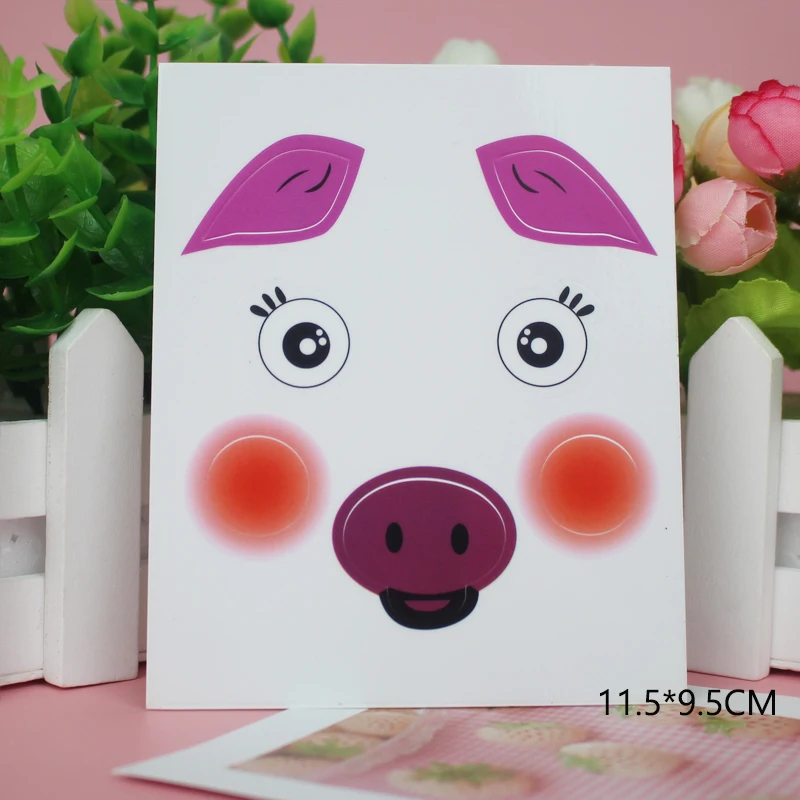 12CM Style 27 1 шт золотисто-Красная Наклейка для воздушного шара для DIY украшения свадьбы дня рождения 1" 24" 3" светящиеся воздушные шары Bobo или латексный шар для детского душа - Цвет: 12CM Style 27