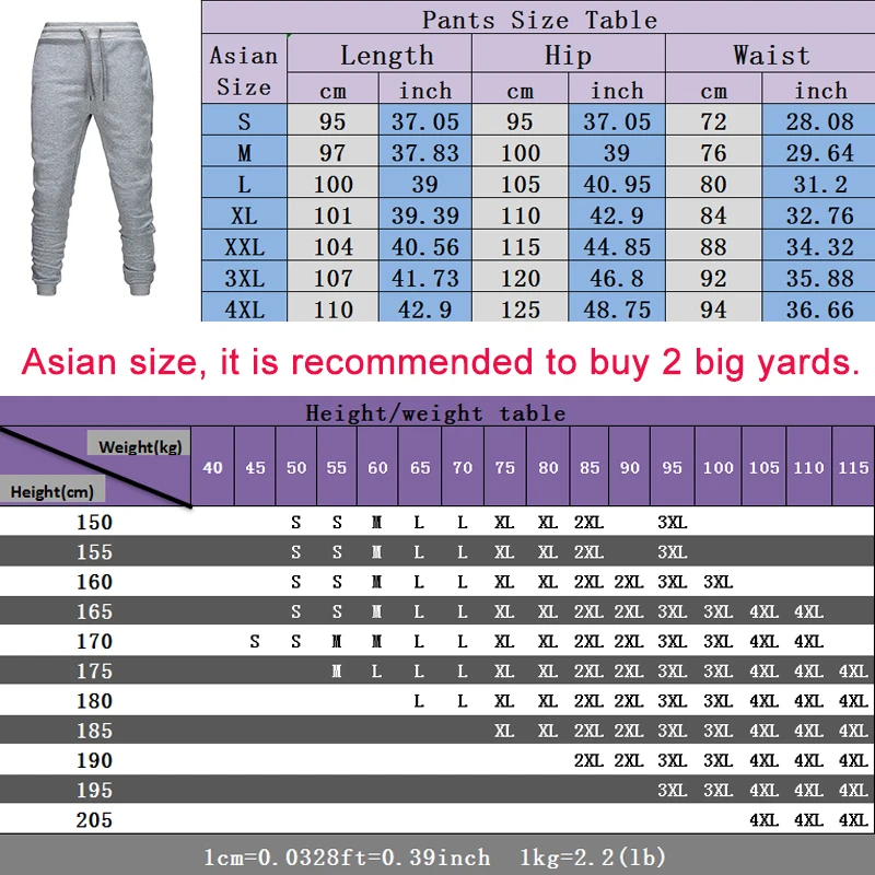 

2020 Casual Pants Men Joggers Sweatpants Solid Color Trousers Fitness Sportswear Jogger Track Pant Plus Size S-4XL Summer Spring