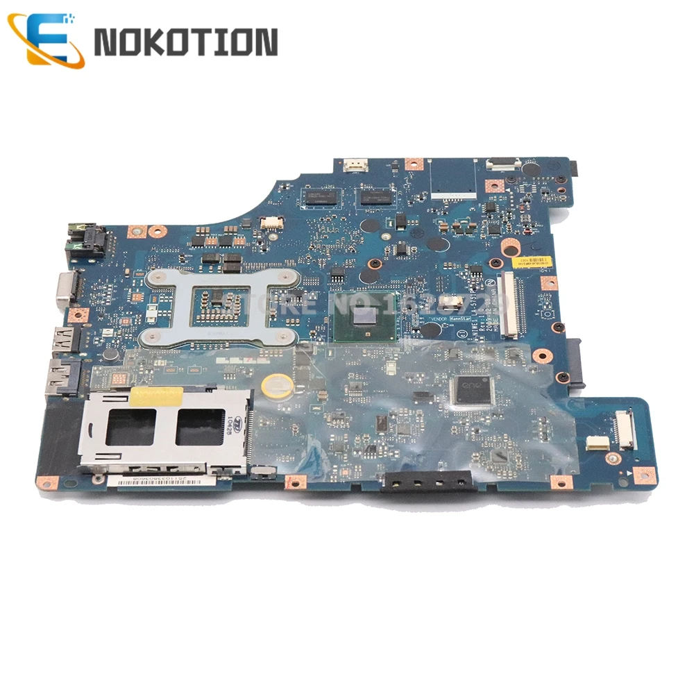 NOKOTION NIWE1 LA-5751P материнская плата для ноутбука lenovo G460 HM55 DDR3 Geforce 310M GPU Бесплатный процессор полностью протестирован