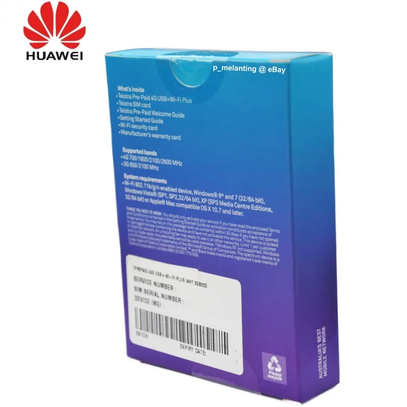 Telstra 4GX USB + WIFI Plus+Antenna- Black | Мобильные телефоны и аксессуары