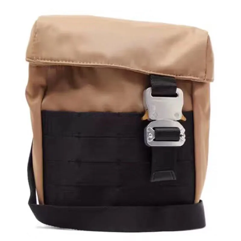 Повседневные Модные мужские и женские сумки ALYX коричневого черного цвета