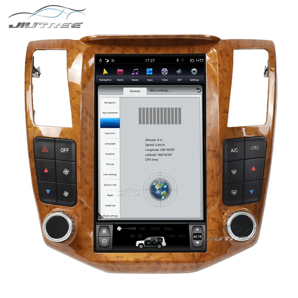 Tesla стиль Android автомобильный Радио для Lexus RX RX300 RX330 RX350 RX400H 2004 2008 автомобиля GPS