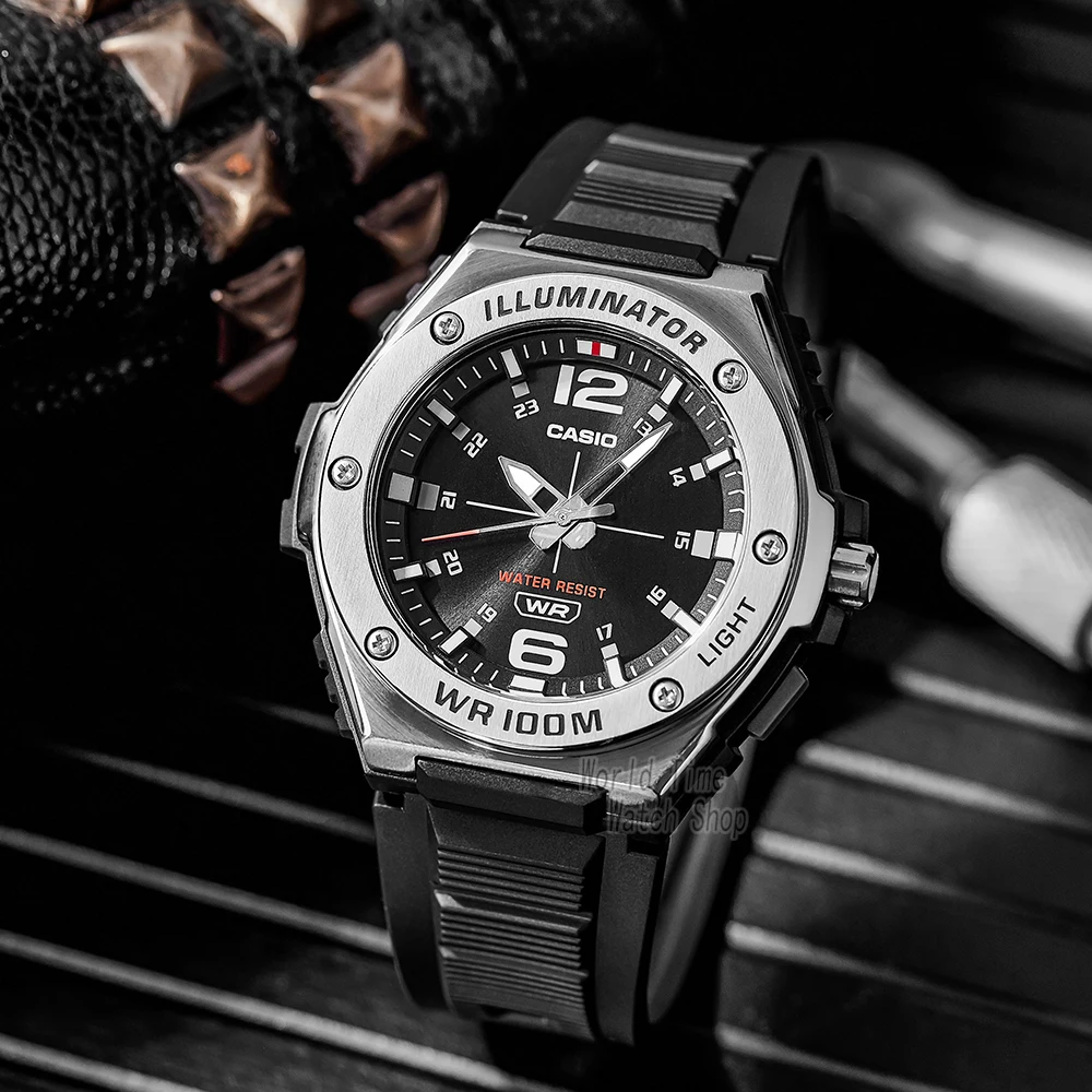 Часы наручные Casio Мужские кварцевые брендовые Роскошные спортивные нейтральные