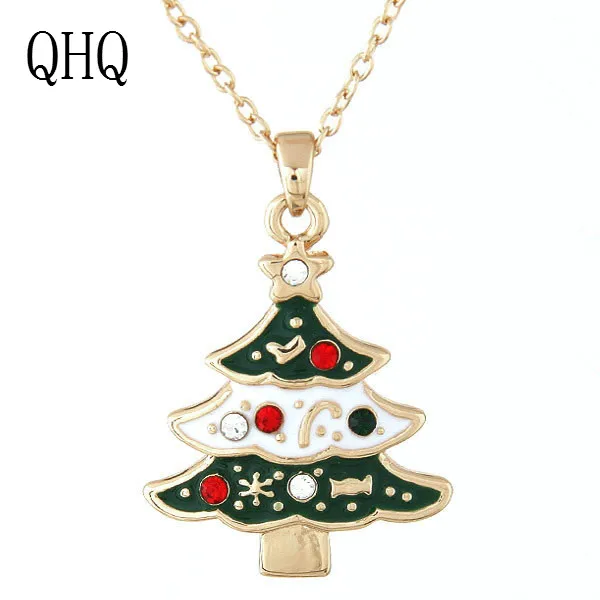 QHQ кулон ожерелье невидимая цепь Геометрическая Мода neckless для женщин лучшие