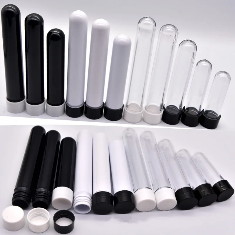 Пластиковые ПЭТ-пробирки пустые маски капсула для сыворотки таблеток 10 шт. 20/25/30