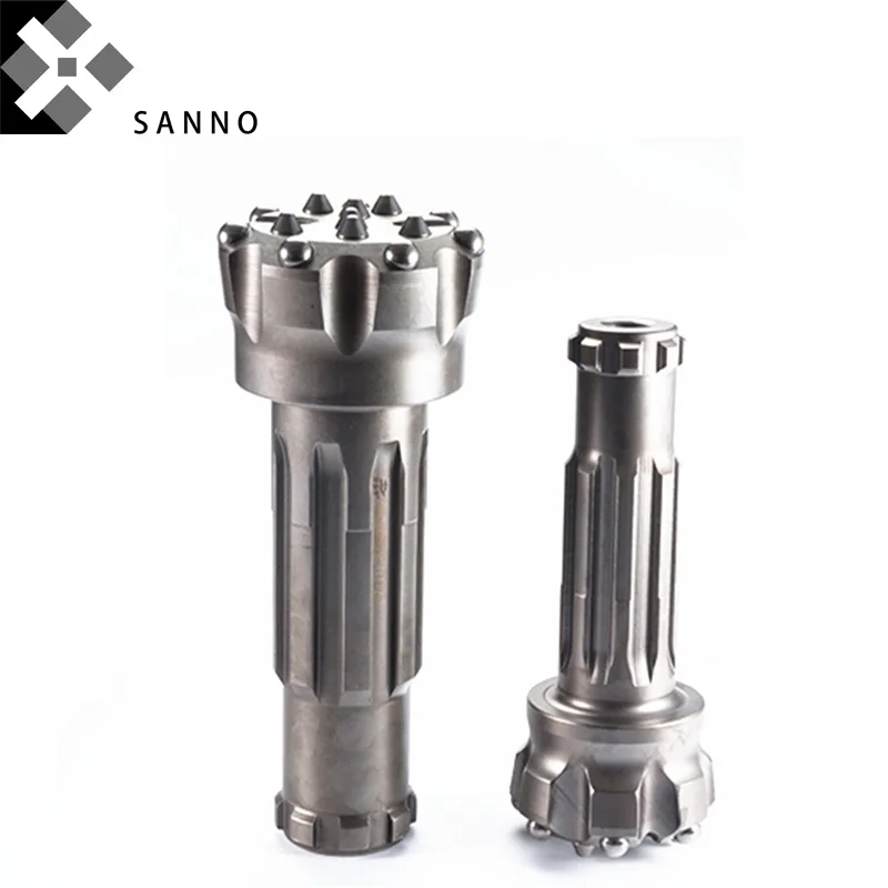 Перфоратор DTH с высоким давлением воздуха перфоратор 76 105 мм Круглый молоток