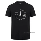 Забавный подарок на день рождения, подарки для мужчин, парней, взрослых, парней, математика, художественные часы, хлопковые футболки с принтом, футболка, Nerd Geek