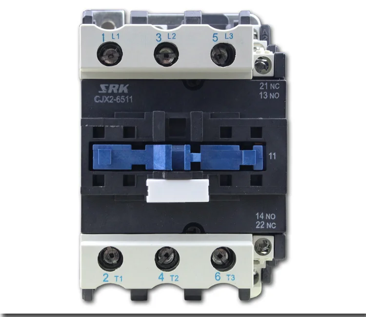 Однофазный контактор переменного тока 220 В 65 А трехфазное реле 380 Cjx2-6511