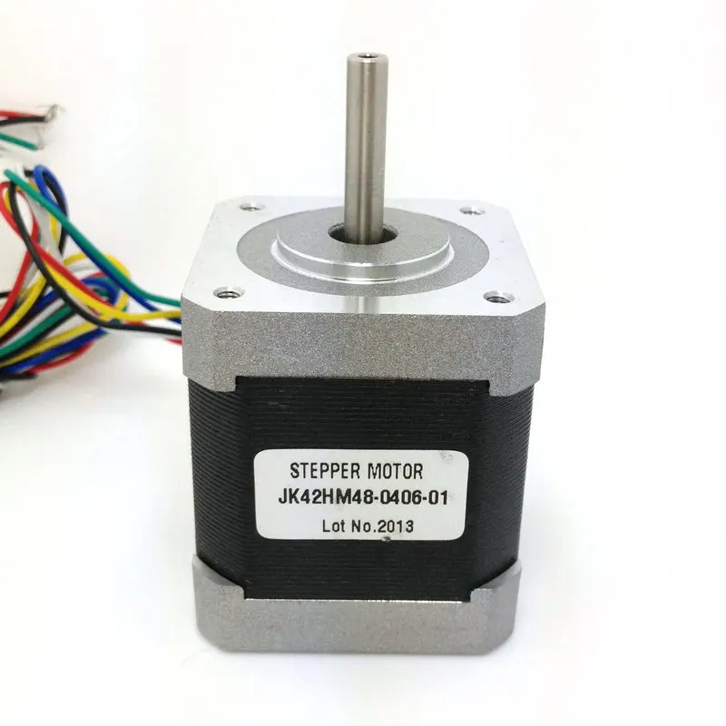 NEMA17 42мм*48мм 0.9° 0.4А 1.2А 2-Фазный 6-Проводной Гибридный Шаговый Двигатель 3.17Кг.СМ Шаговый Биполярный Шаг