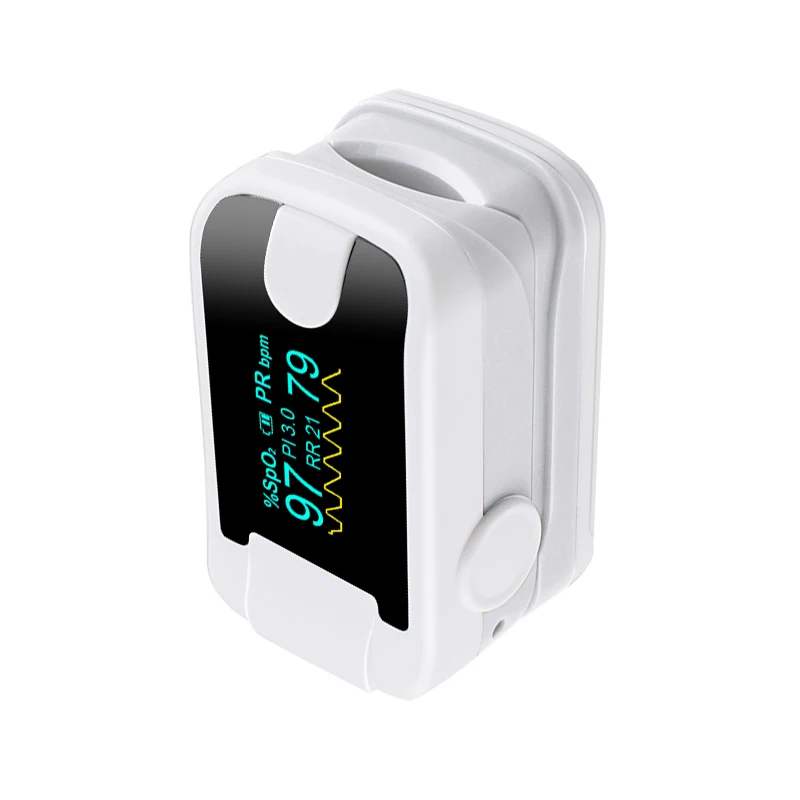 Пальчиковый пульсоксиметр с звуковой сигнализацией и импульсным звуковым