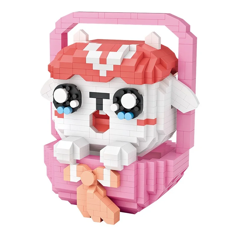 LOZ 9103 Zodiac Aries Sheep Cartoon Pocket Animal Bow DIY Small Mini Diamond Blocks Bricks Building Toy for Children no Box | Игрушки и