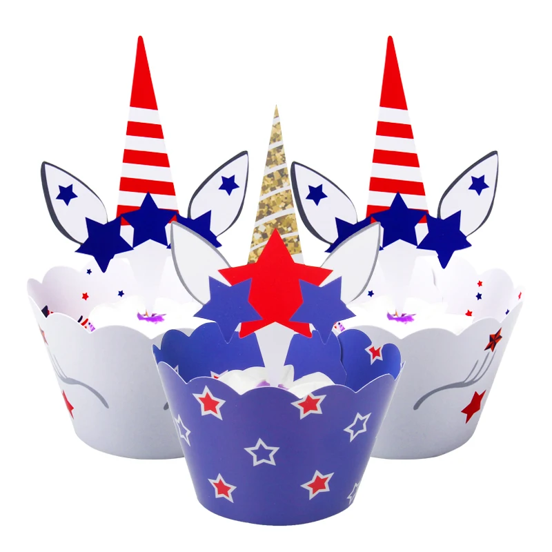 cupcake7 X 12set 5 шт. Альпака кактус торт Топпер лама вечерние украшения мультфильм милый Альпака День Рождения украшения принадлежности кекс Топпер - Цвет: cupcake7 X 12set
