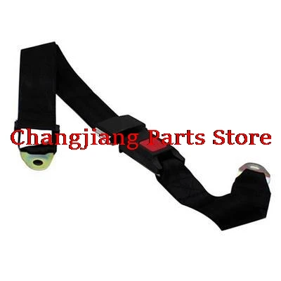 

Hot sale 1pc Safety Two Point Adjustable Belt black Universal Car Vehicle Seat Belt Extension Extender Strap