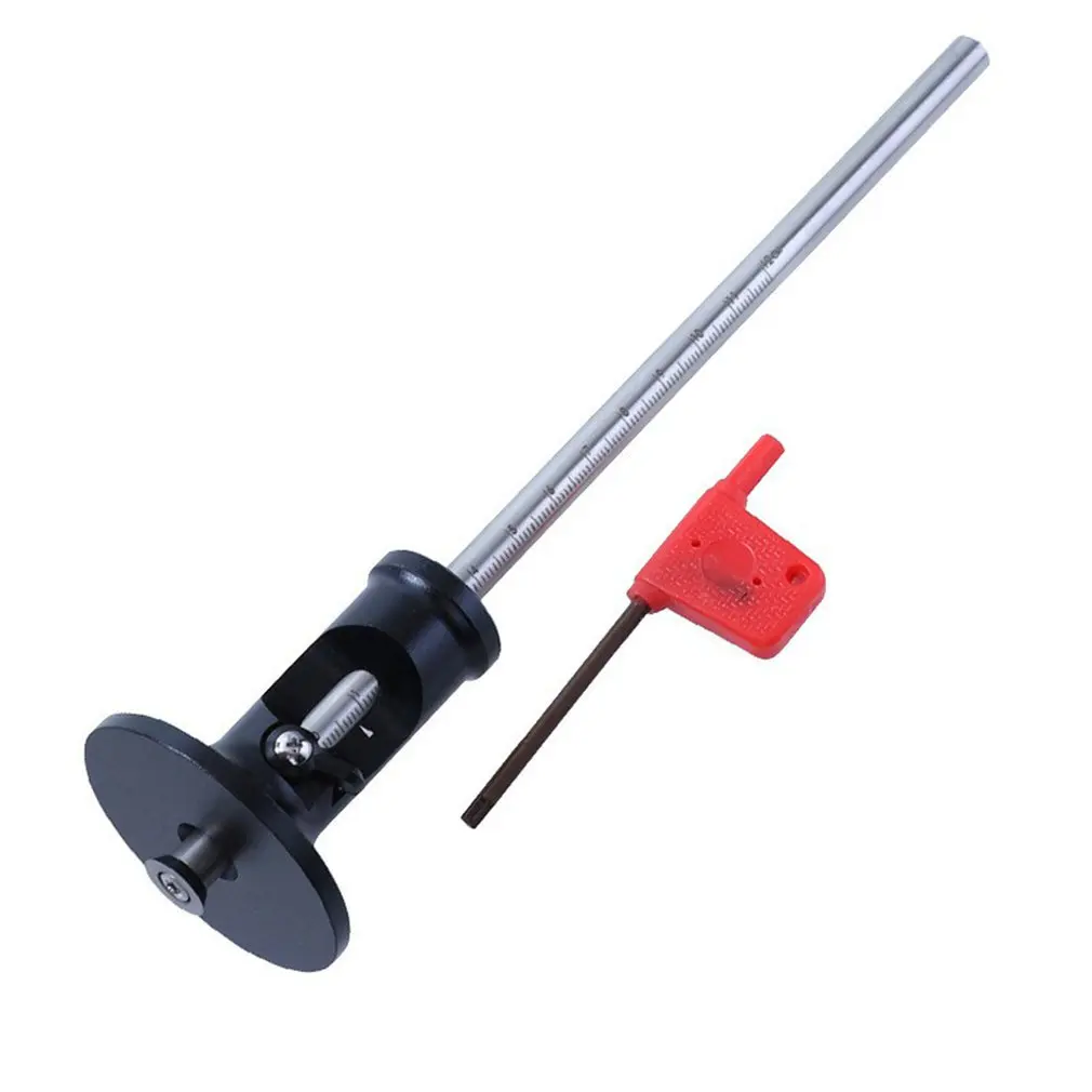 

Woodworking Scriber Woodworking Scribe-line Marking Scriber Device Crossed-out Ruler Dovetail Jig Wheel Marking Gauge Tool