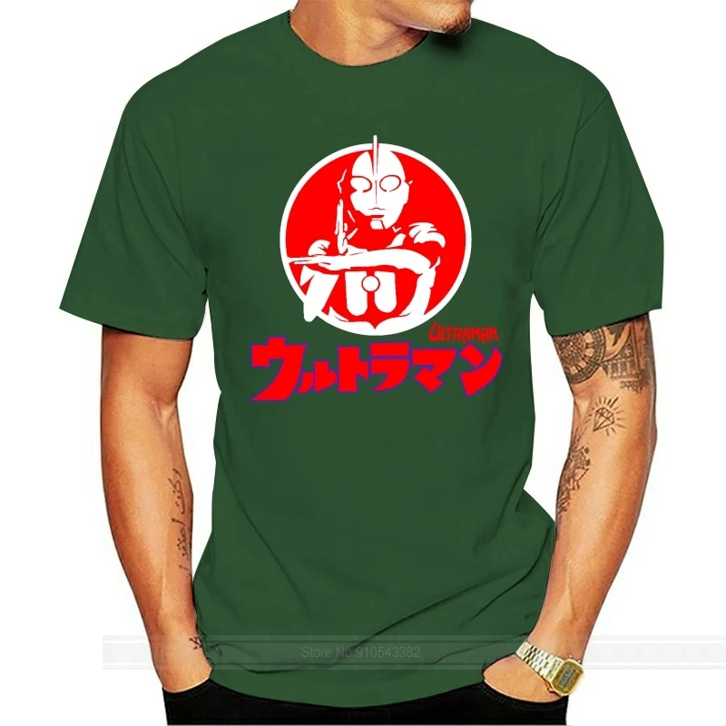 

New Ultraman Japan Heroes T shirt Ultraman Hero Tee cotton tshirt men summer fashion t-shirt euro size