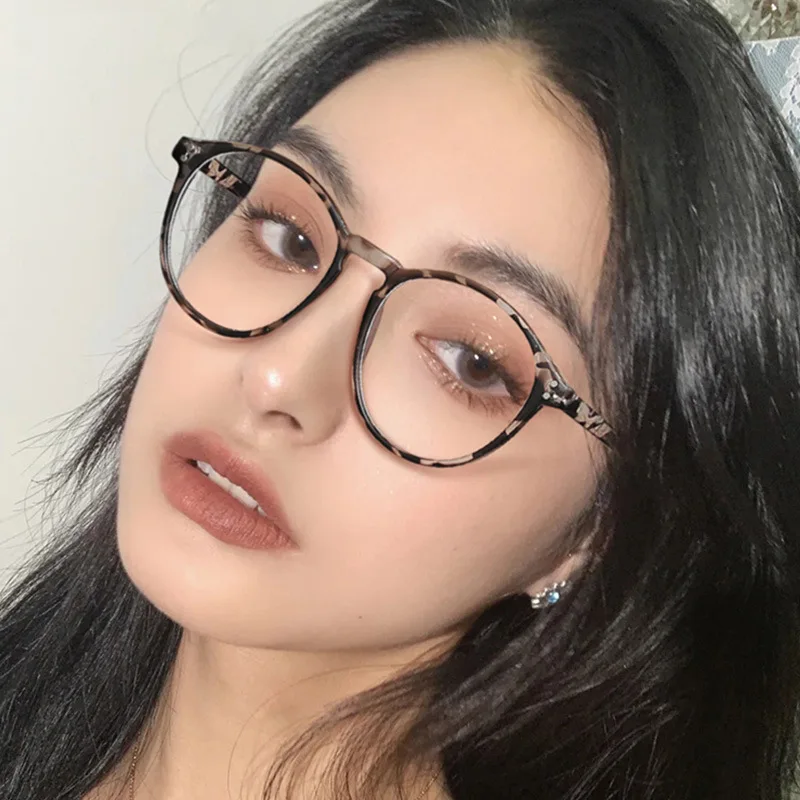 

Women Blue Light Glasses 2021 Trends Retro Style Jelly Round Eyeglass Frames Computer Glasses For Men Decorative Safety Glasses