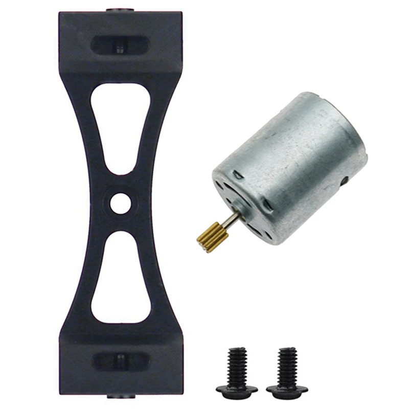 

2 Set RC Car Part: 1 Set Metal Bracket & 1 Set 370 Motor With Motor Gear