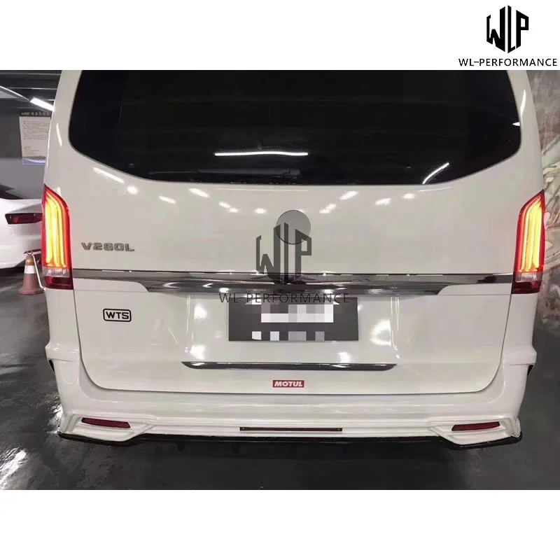 V260 высококачественные ПП неокрашенные передние бамперы решетка задний бампер