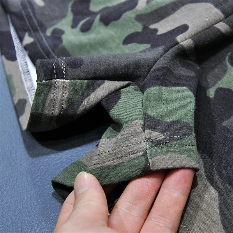 Шорты женские камуфляжные с завышенной талией модные хлопковые повседневные