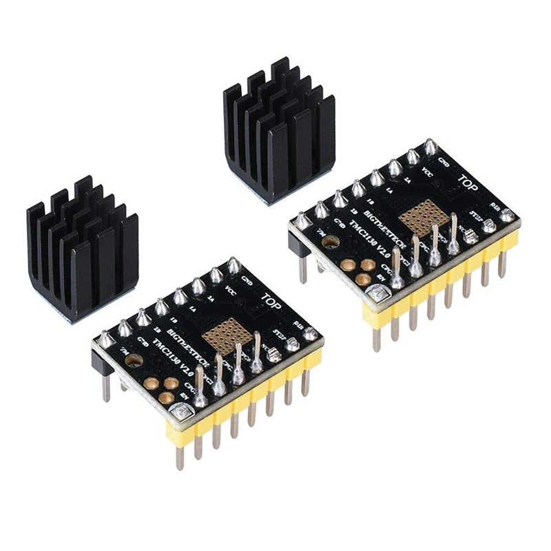 3D-принтер часть Tmc2130 V2.0 шаговый двигатель Stepstick бесшумный драйвер с радиатором