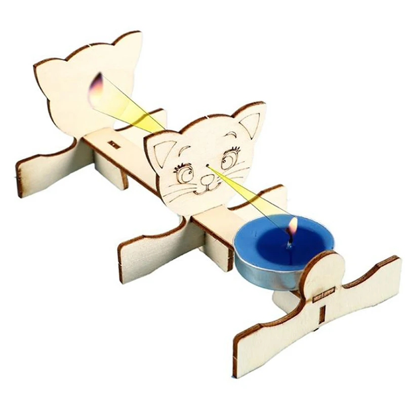 

1 Set Children Educational Science Experiment Technology Toy Kids DIY Pinhole Imaging Toys