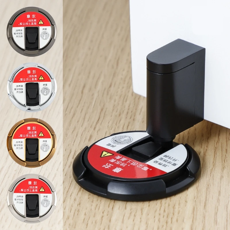 

Современный ветрозащитный дверной ограничитель K1KA, напольный дверной держатель из цинкового сплава, противоударный дверной держатель для ...