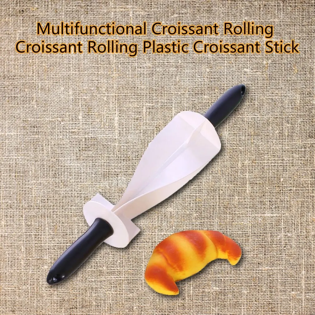 

Multifunctional Croissant Rolling Croissant Rolling Pin Plastic Rolling Croissant Durable Stick Safe Baking Tools
