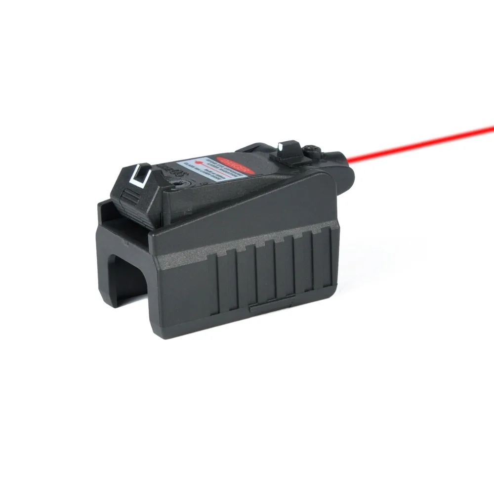 

Tactical Red Laser Sight for Glock17 19 22 23 25 26 27 28 31 32 33 34 35 37 38 Pistol Airsoft KWA KSC Iron RearSight Laser Point