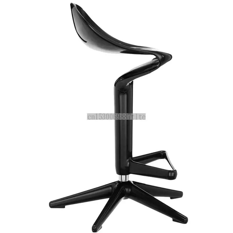 Скандинавский барный стул ложка креативный вращающийся простой для переднего