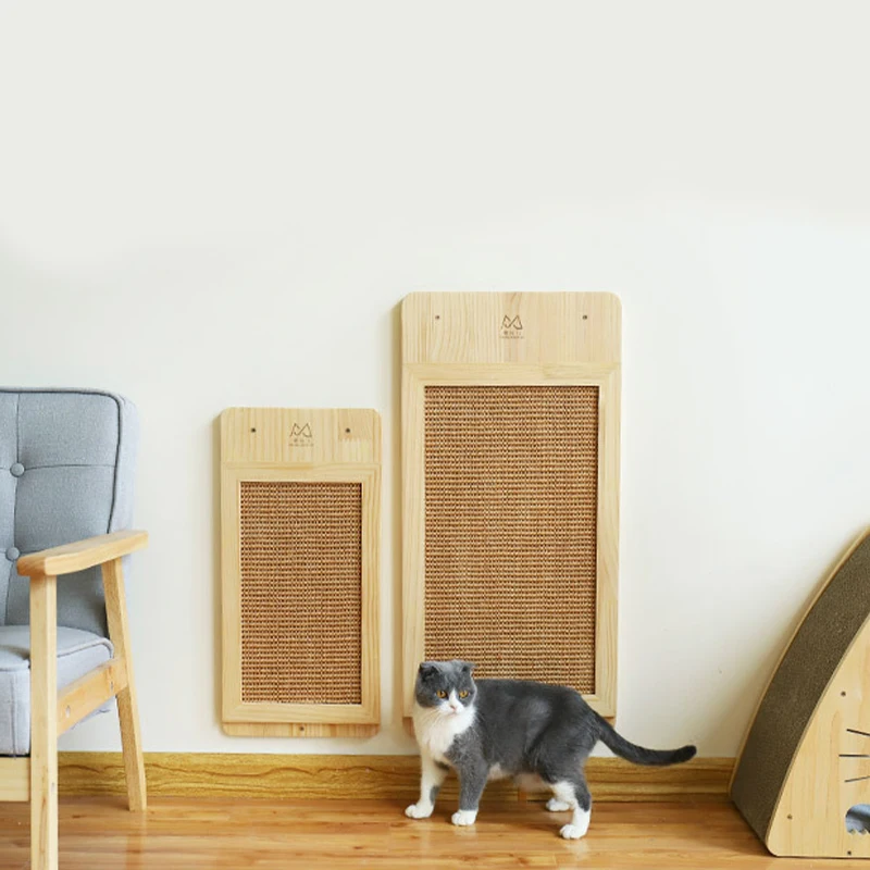 Кошка дерево царапина доска кошка настенная Подушка Когтеточка котенок царапин