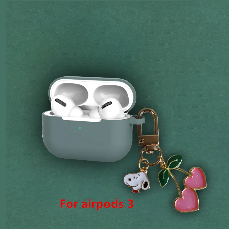 14 Милый силиконовый чехол с подвеской для Apple Airpods Pro Чехол Аксессуары для наушников Bluetooth защитный чехол - Цвет: 14