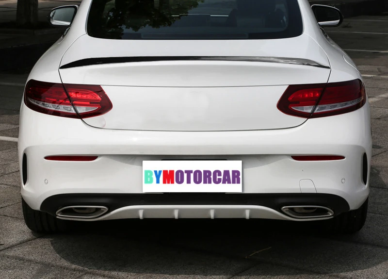 Задний спойлер из углеродного волокна для Benz C-Class W205 C300 | Автомобили и мотоциклы