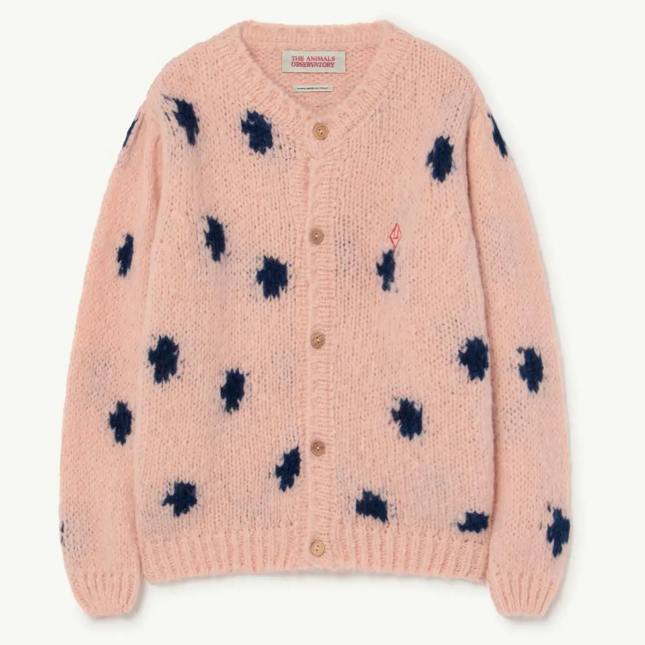 Детский вязаный пуловер в стиле ретро от бренда Tao Осень-зима 2021 | Мать и ребенок