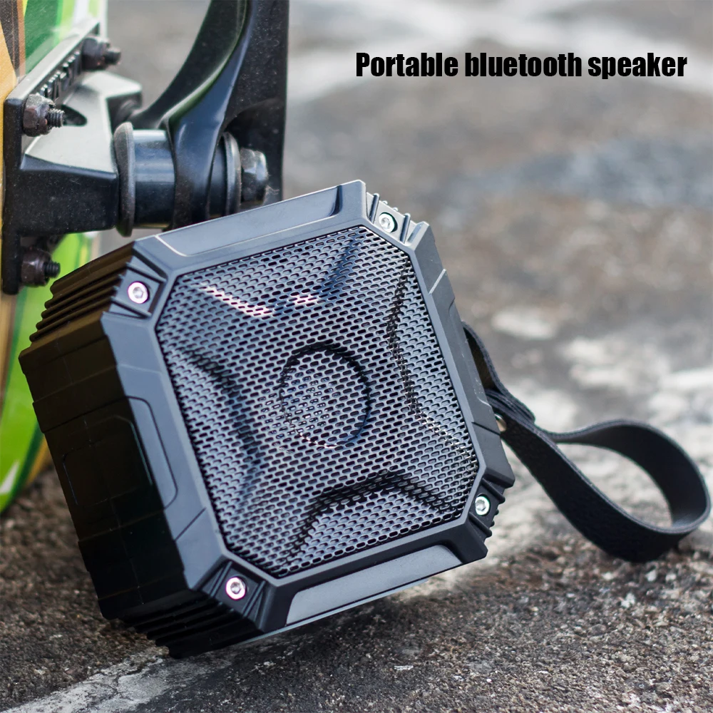 

8060 Speakers Portable Bluetooth Speaker Wireless Outdoor HIFI Subwoofer Support TF Card FM Radio Aux