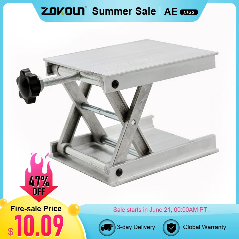 11x9 см алюминиевый фрезерный подъемный стол для напольной линии лазерный уровень