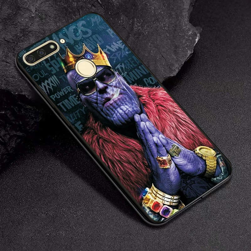 Чехол для huawei Honor 7A, черный чехол из ТПУ, чехол s для huawei Honor 7A, 7 S, Marvel Hero, huawei Y5, Y6 Prime,, Honor 7C, Россия, 5,7