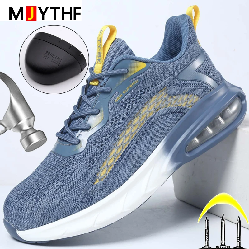 Fashion Work Sneakers Steel Toe Cap&nbsp;protective Shoes Male I