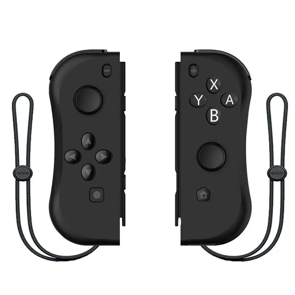 Nintendo Switch Беспроводной Bluetooth левый и правый Joy-con игровой контроллер геймпад для Nintendo S Switch joy-con джойстик игровой консоли - Цвет: Черный