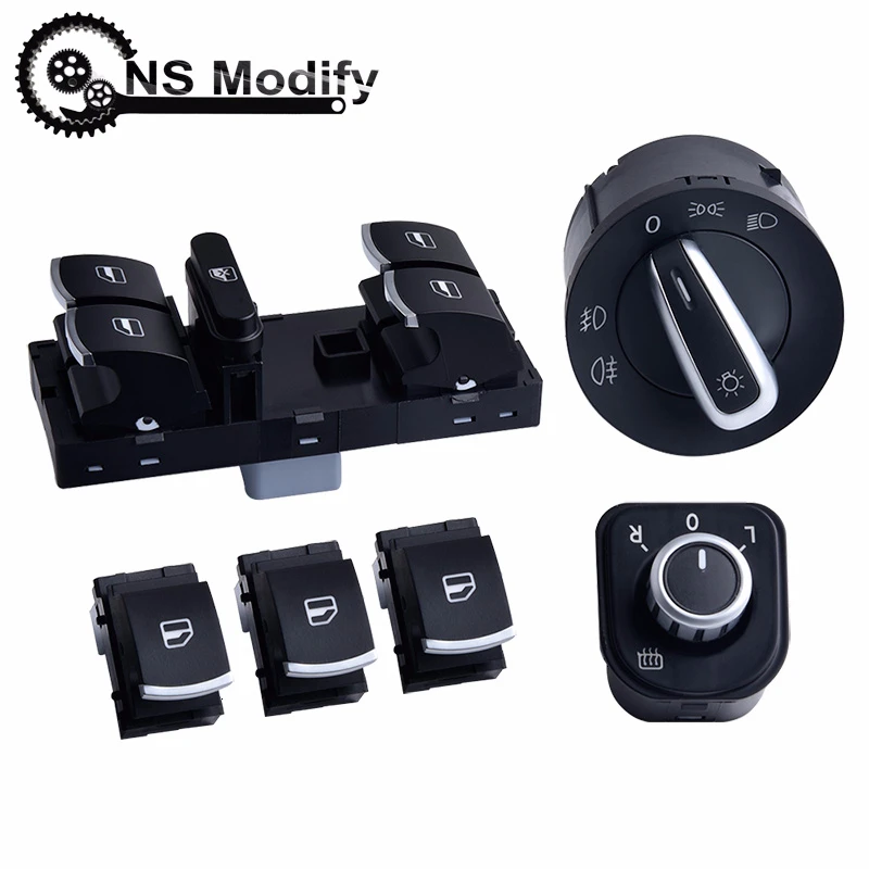 Зеркальная противотуманная фара NS Change 6 шт./компл. переключатель кнопки
