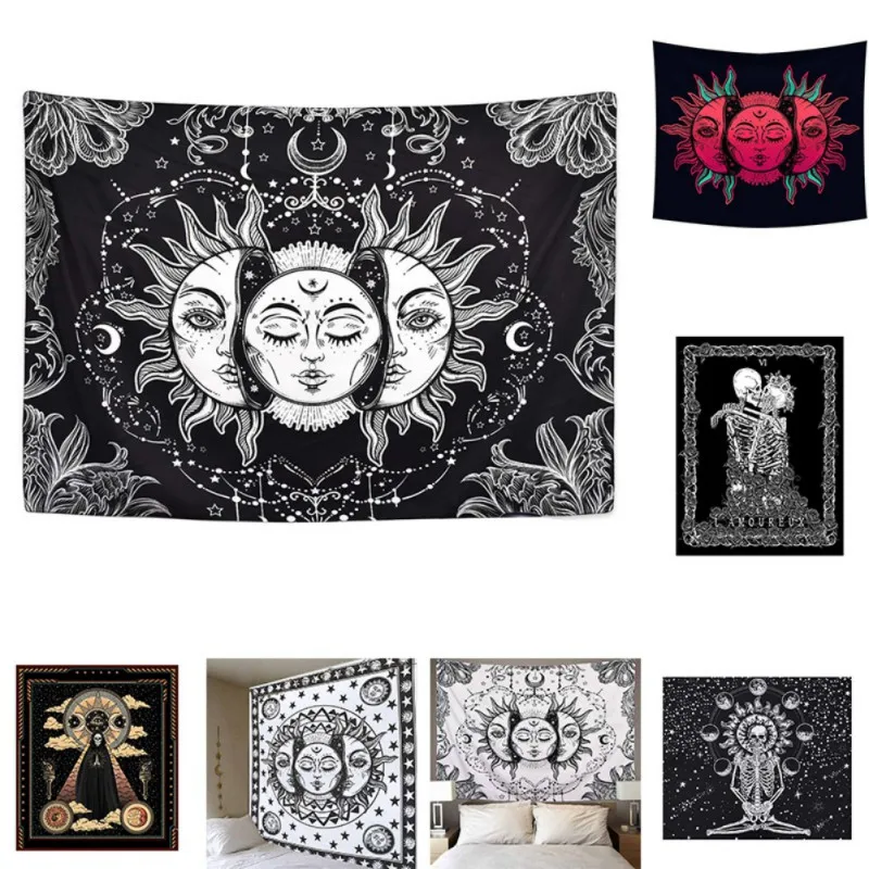 

1 Piece Of Boho Tapestry Mandala Tapestry, Wall Hangings, Wall Hangings Hippie Tapestry Tapestries Psychedelic Tapestries Hot