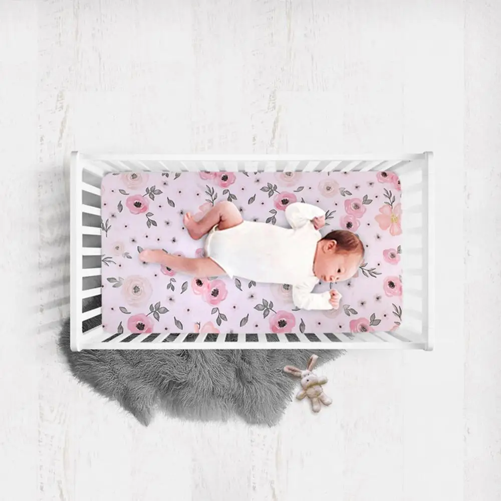 2020 новая детская кроватка простыня мягкий дышащий матрас для детской кровати